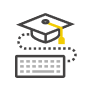 Graduatio hat icon