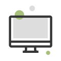 Computer screen icon